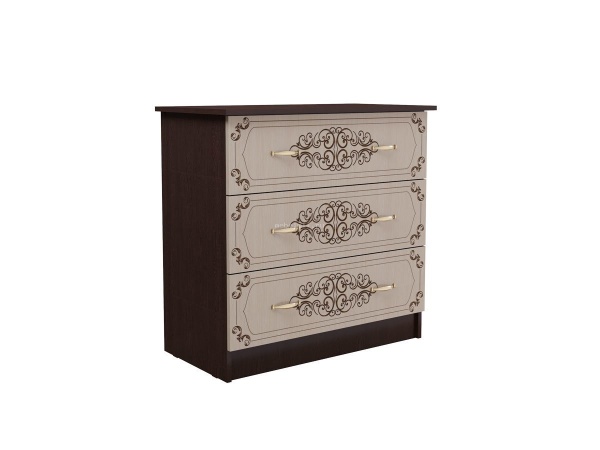 Комод Жаклин Венге/Белфорт (Ш-840 х В-816 х Г-440 мм)