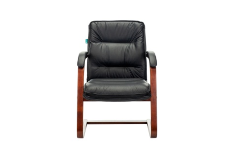 Кресло Бюрократ T-9927WALNUT-AV черное